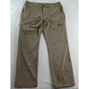 Magellan Outdoors Brown Cargo Pants Classic Fit Moisture Wicking 38W